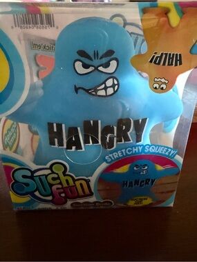Hangry Stretchy Squeezy Blue Kids Toy